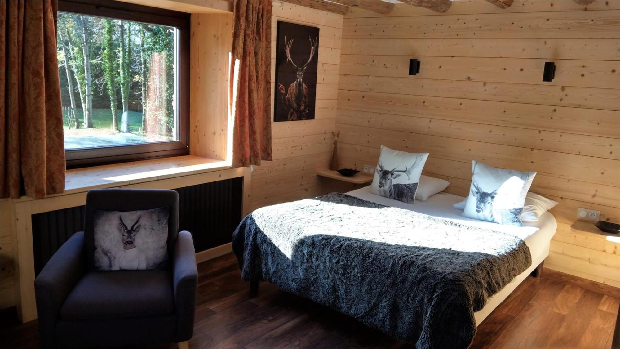 Domaine De L'Olifant Bed and Breakfast Champanges Kamer foto
